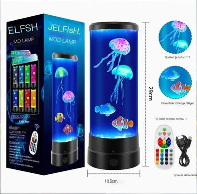 Ocean Serenity LED Jellyfish Lamp - Ultimate Tech Gear